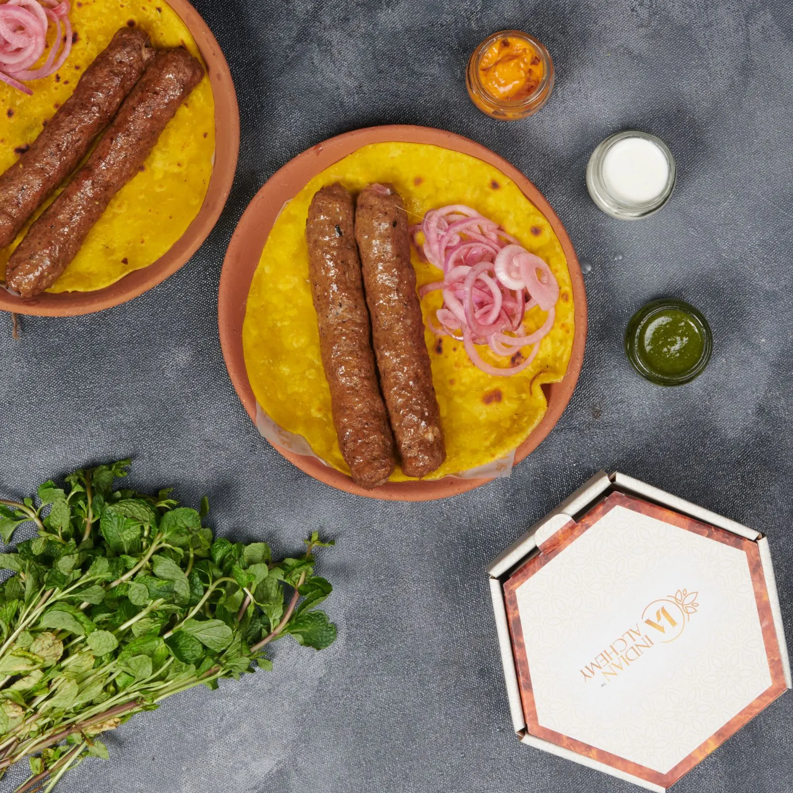 Indian Alchemy Instagram post — luxury event catering Gurugram